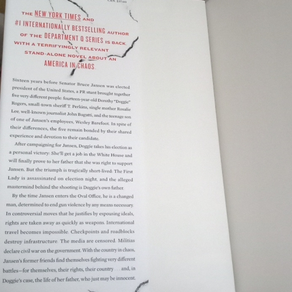 The Washington Decree Novel Hardcover Book - Picture 4 of 6